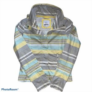 Bench Gray white hooded Easy Jacket size 6 Small